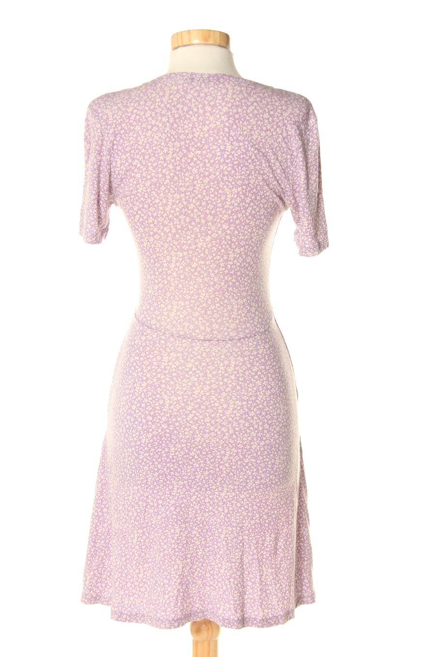 Robe casual Pull & Bear de la taille XS, de couleur pourpre