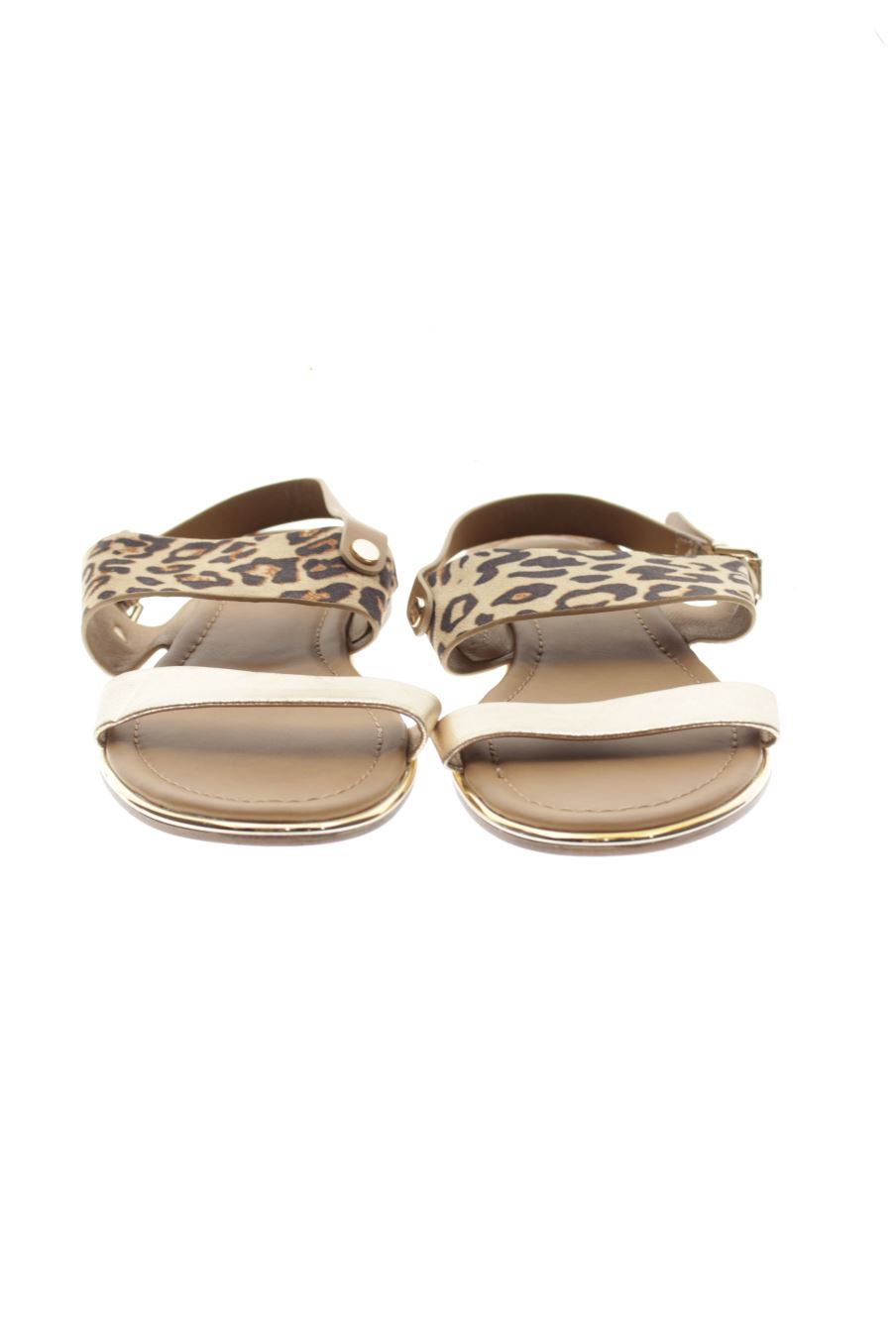 Sandalias planas de Catwalk de la talla 38, de color animal print de