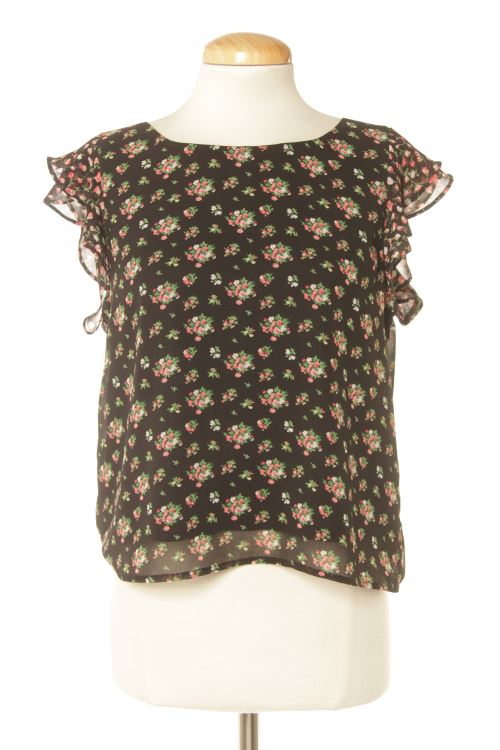 Blusa a maniche corte
