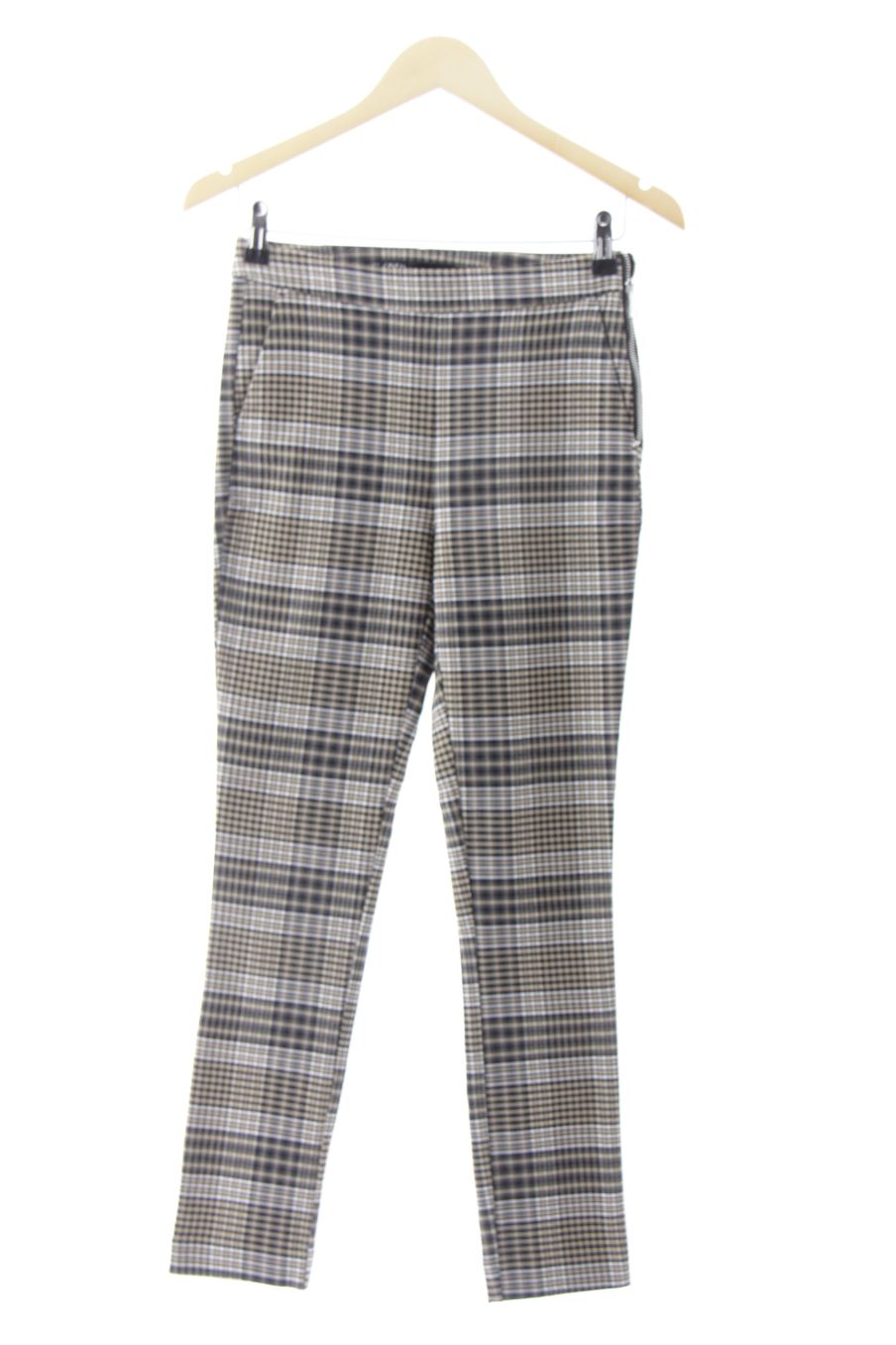 Pantalon Zara de la taille S, de couleur carreaux