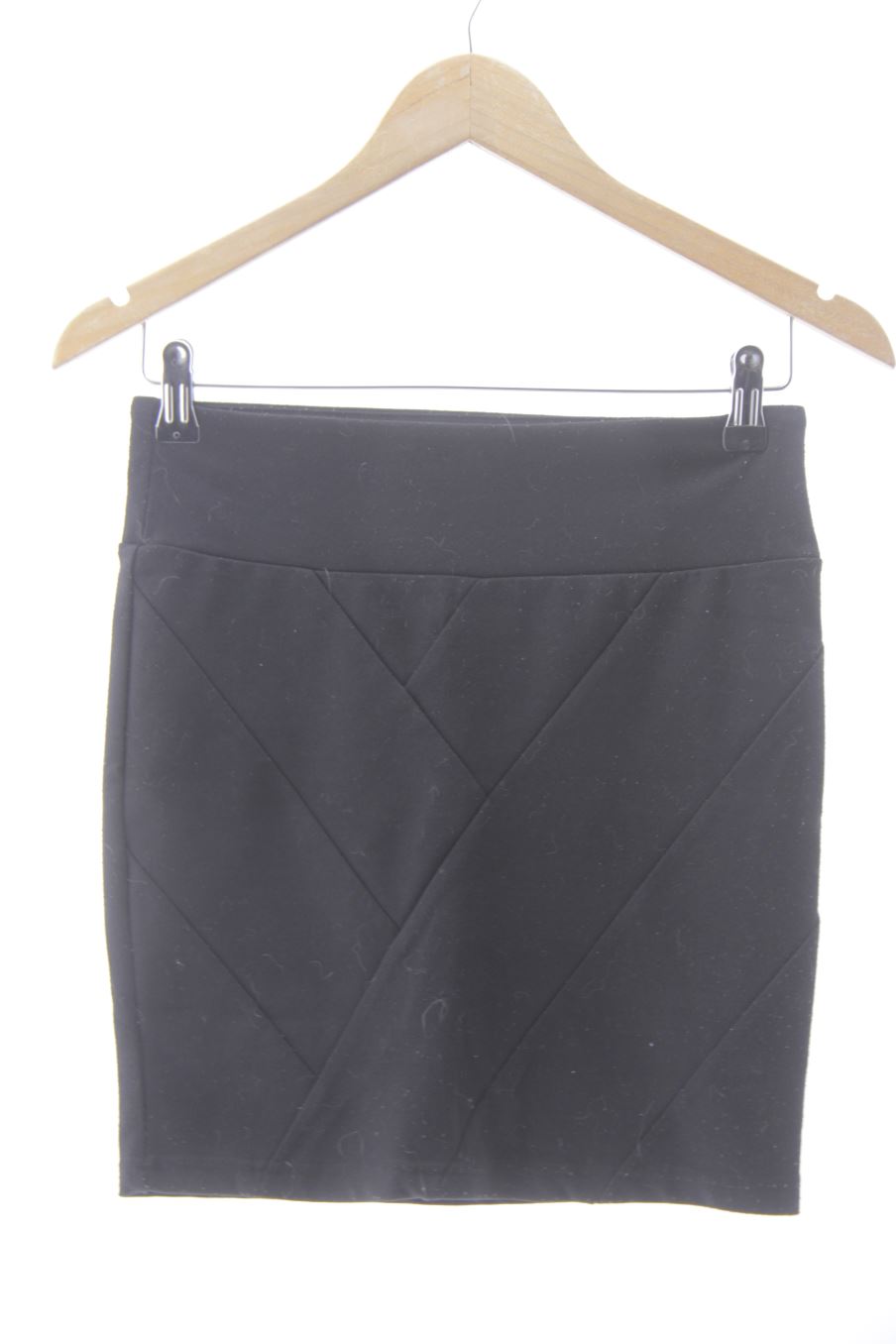 Falda de Stradivarius de la talla M, de color negro