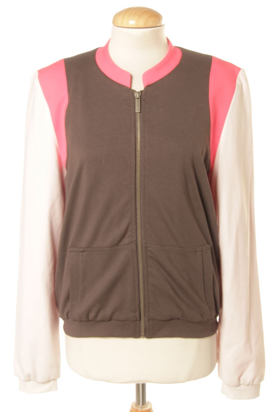Sweat Fishbone de la taille M, de couleur gris