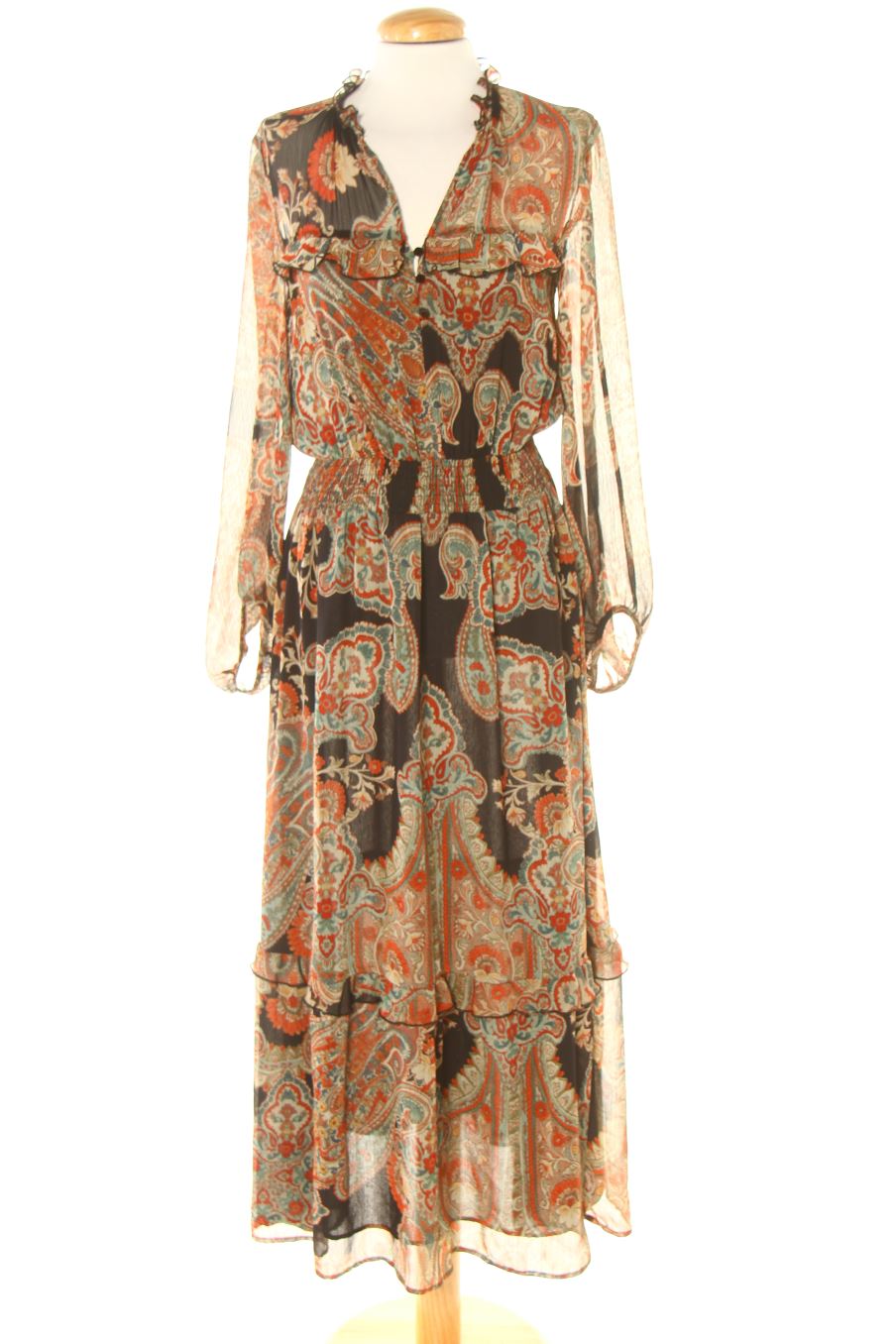 Robe casual Zara de la taille M, de couleur imprimés