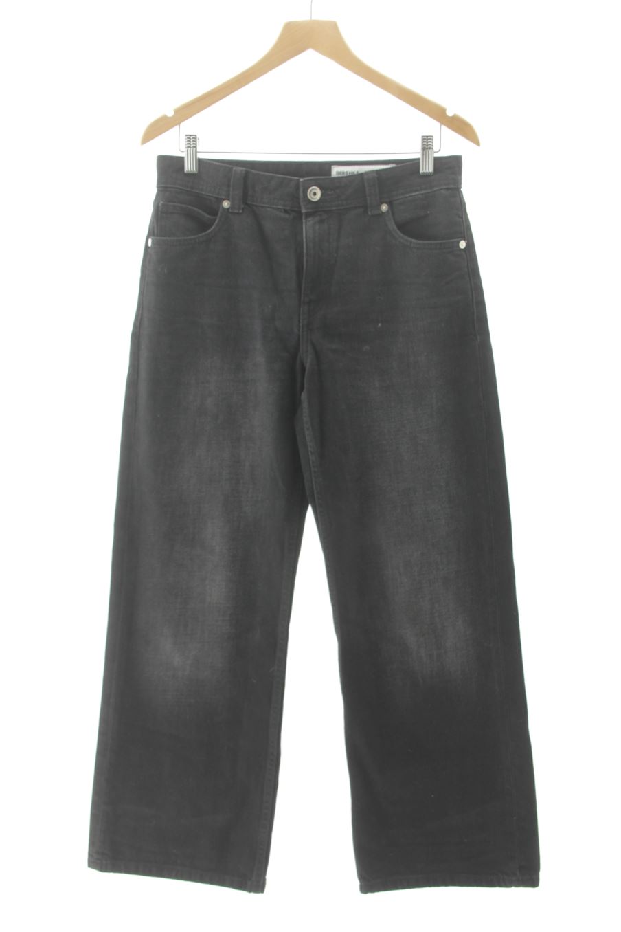 Jeans Bershka de la taille 36, de couleur noir