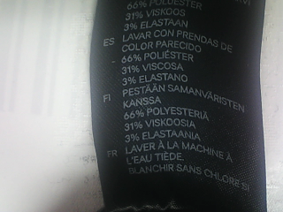 Jupe H&M de la taille 36, de couleur noir