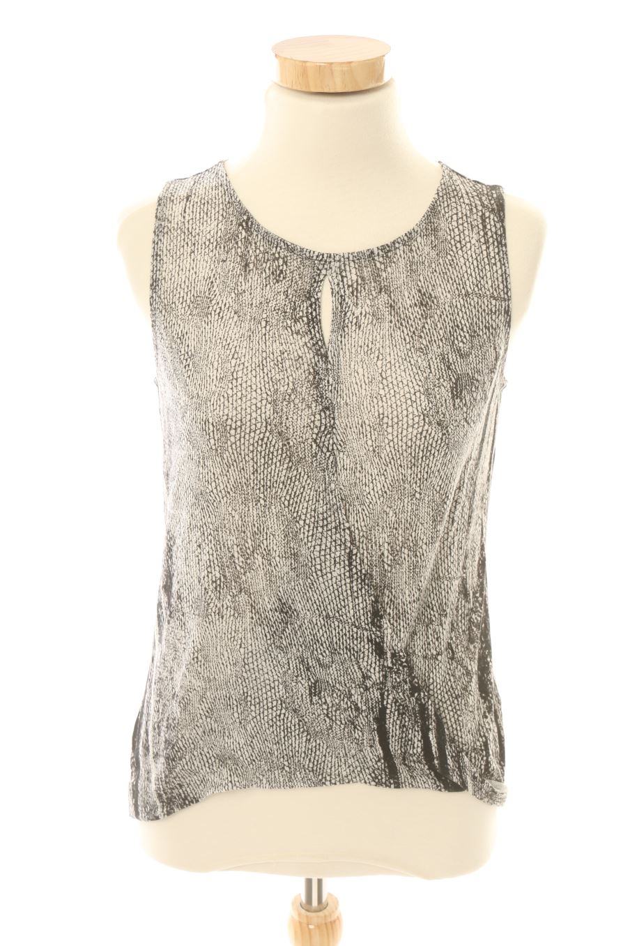Camiseta sin mangas de H&M de la talla XS, de color negro