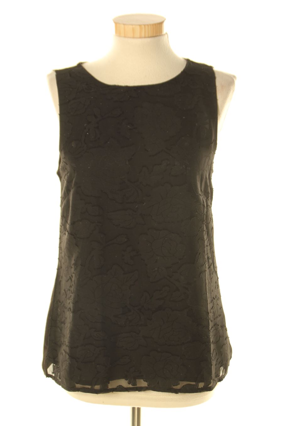 Blouse à manches courtes ANNA FIELD de la taille S, de couleur noir