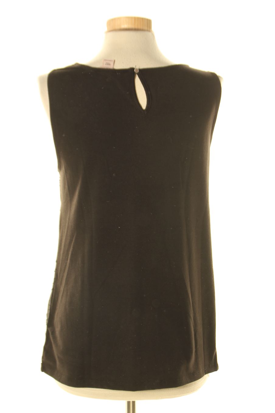 Blouse à manches courtes ANNA FIELD de la taille S, de couleur noir