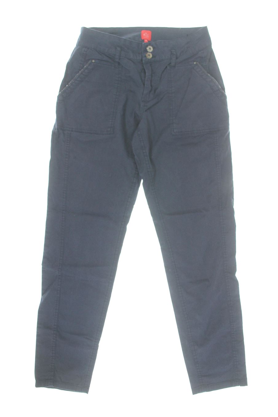 Pantalon Miss Captain de la taille 38, de couleur bleu marine