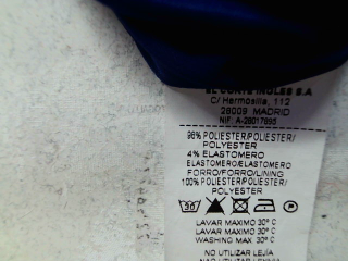 Robe casual Fórmula Joven de la taille 36, de couleur bleu