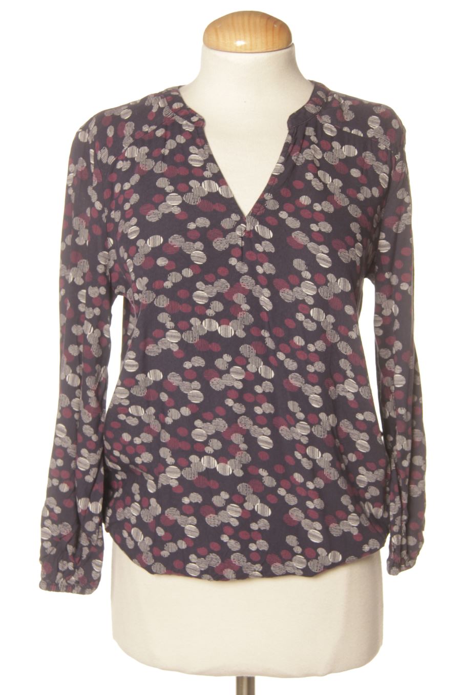 Langärmelige Bluse von Edc (ESPRIT) Größe XS, Farbe Aufdruck, für