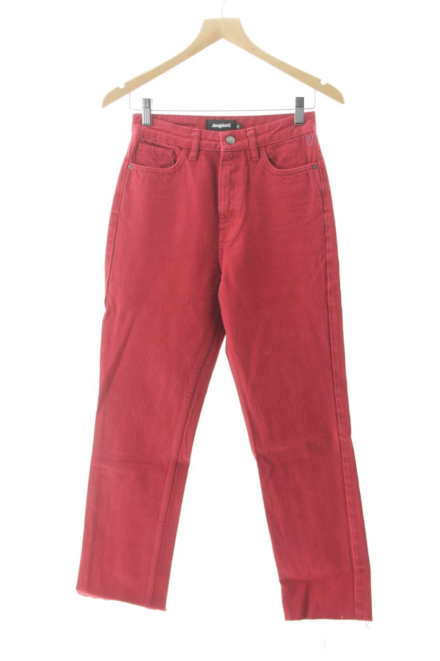 Jeans de Desigual de la talla 36, de color rosso