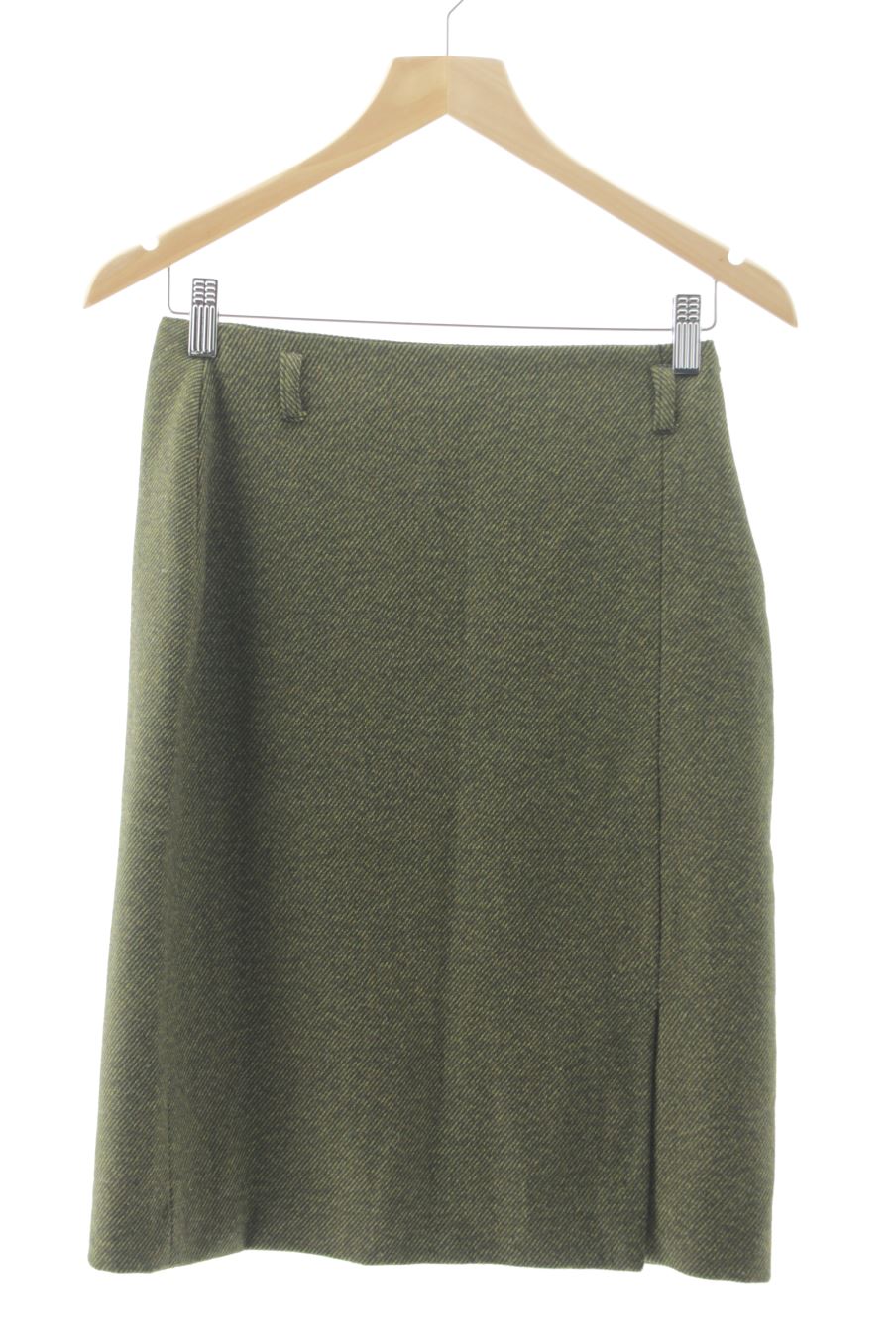 Jupe Mango de la taille 38, de couleur vert