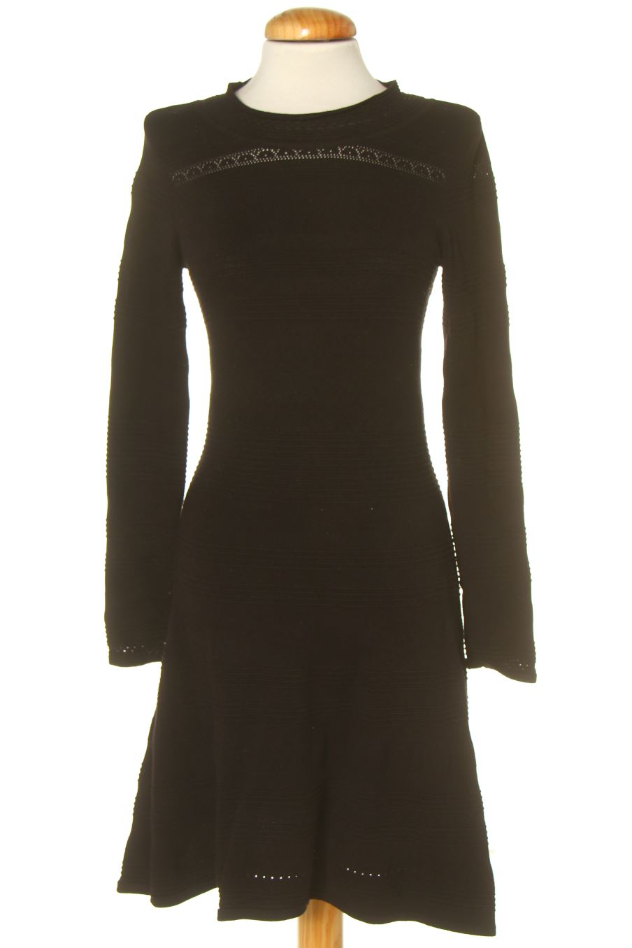 Robe casual Springfield de la taille M, de couleur noir