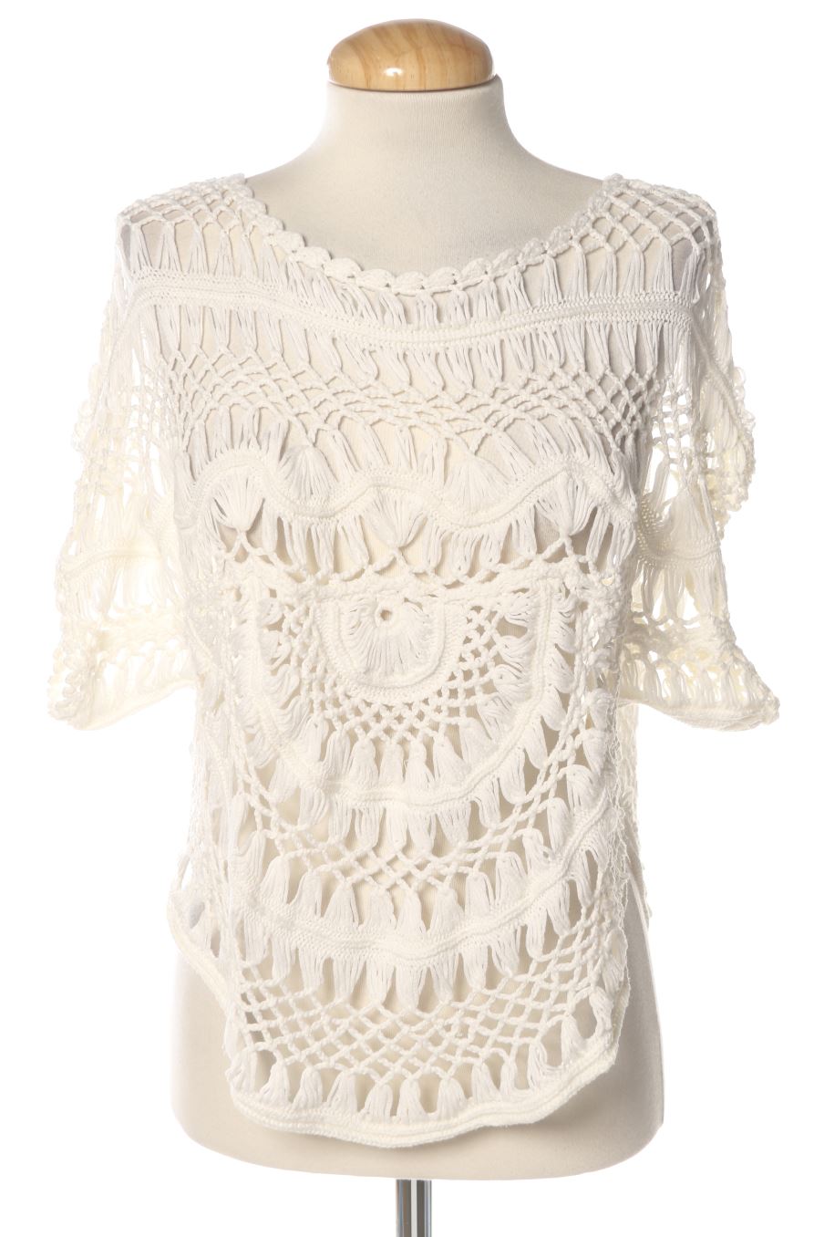 Pull Stradivarius de la taille S, de couleur beige