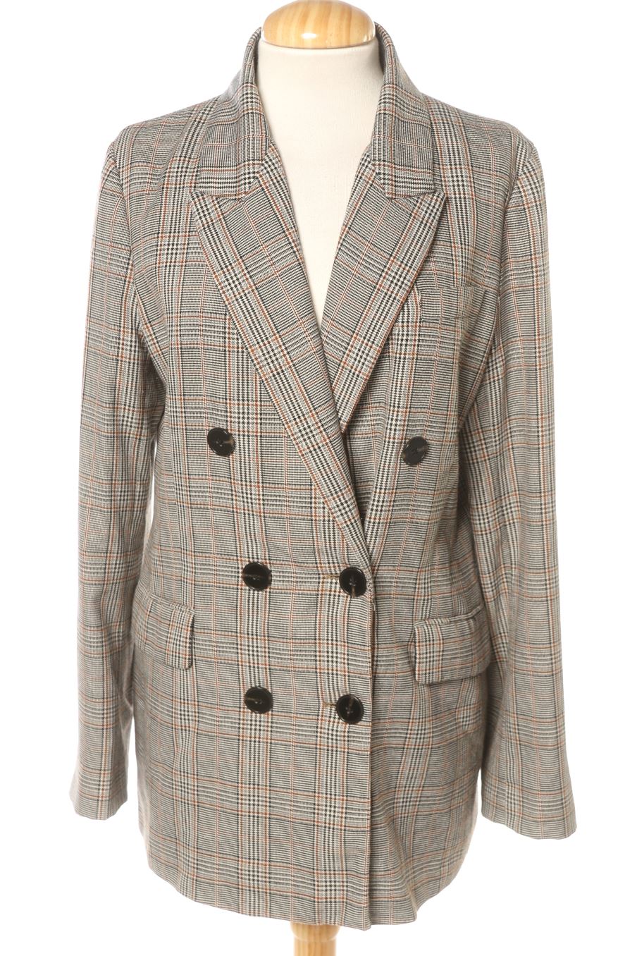 Blazer Zara de la taille S, de couleur carreaux