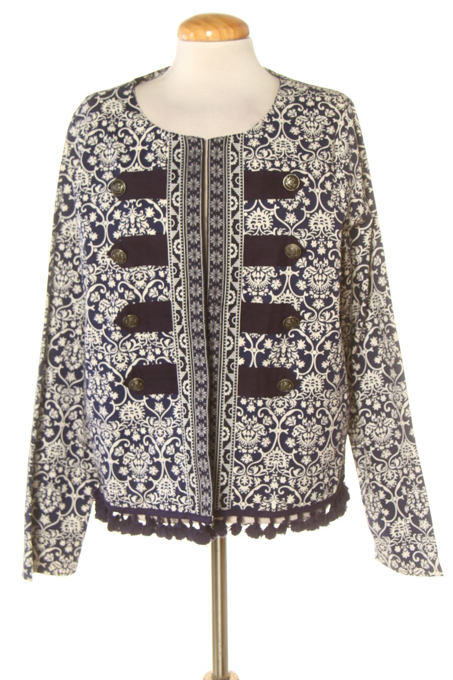 Blazer de missing johnny de la talla L, de color estampado