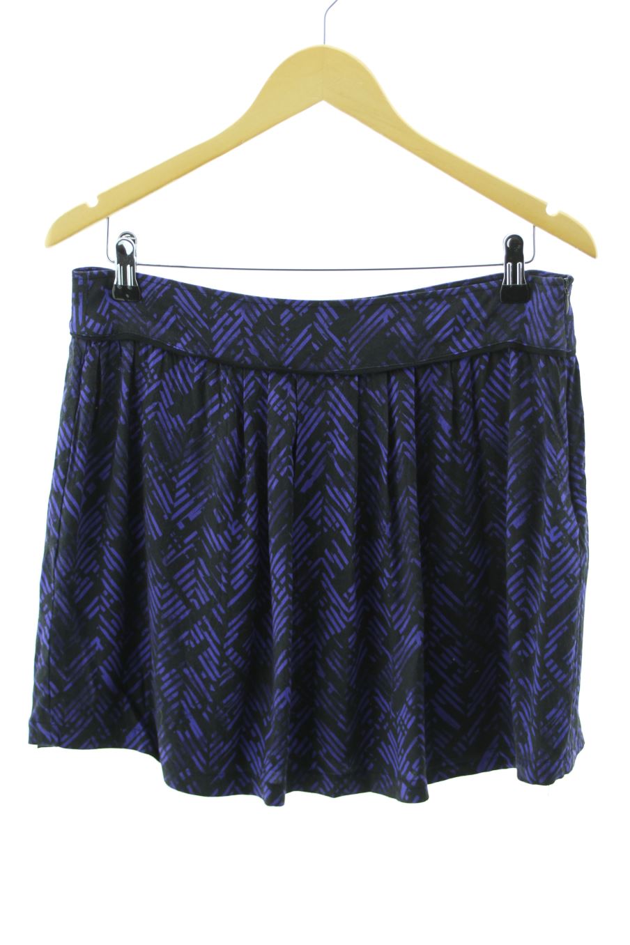Falda de DEUX TWO de la talla 38, de color azul