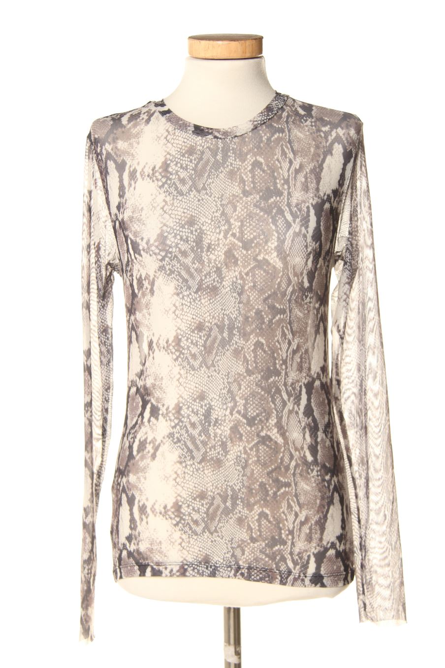 Aufwändiges Top von Stradivarius Größe M, Farbe Animal print, für