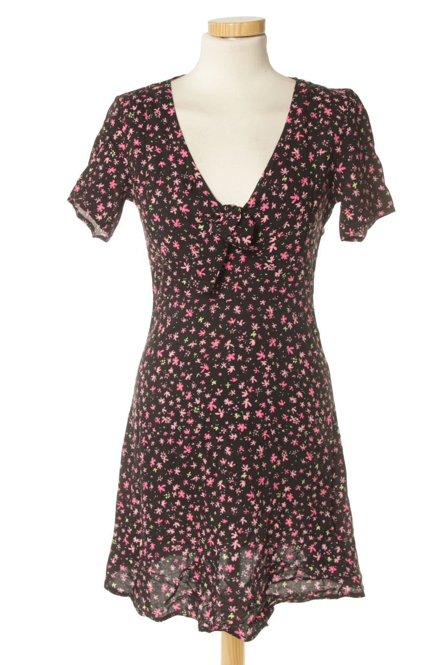 Vestido casual de Polinesia de la talla S, de color flores