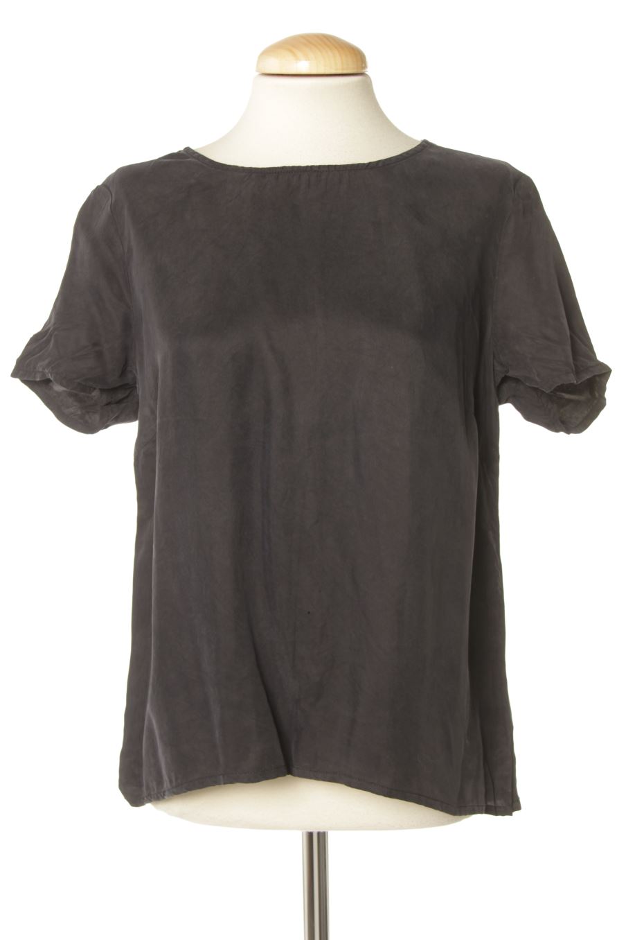 Blusa de manga corta de Vila de la talla M, de color azul marino
