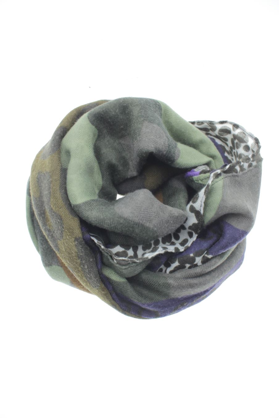 Fular de Desigual de la talla Única, de color verde