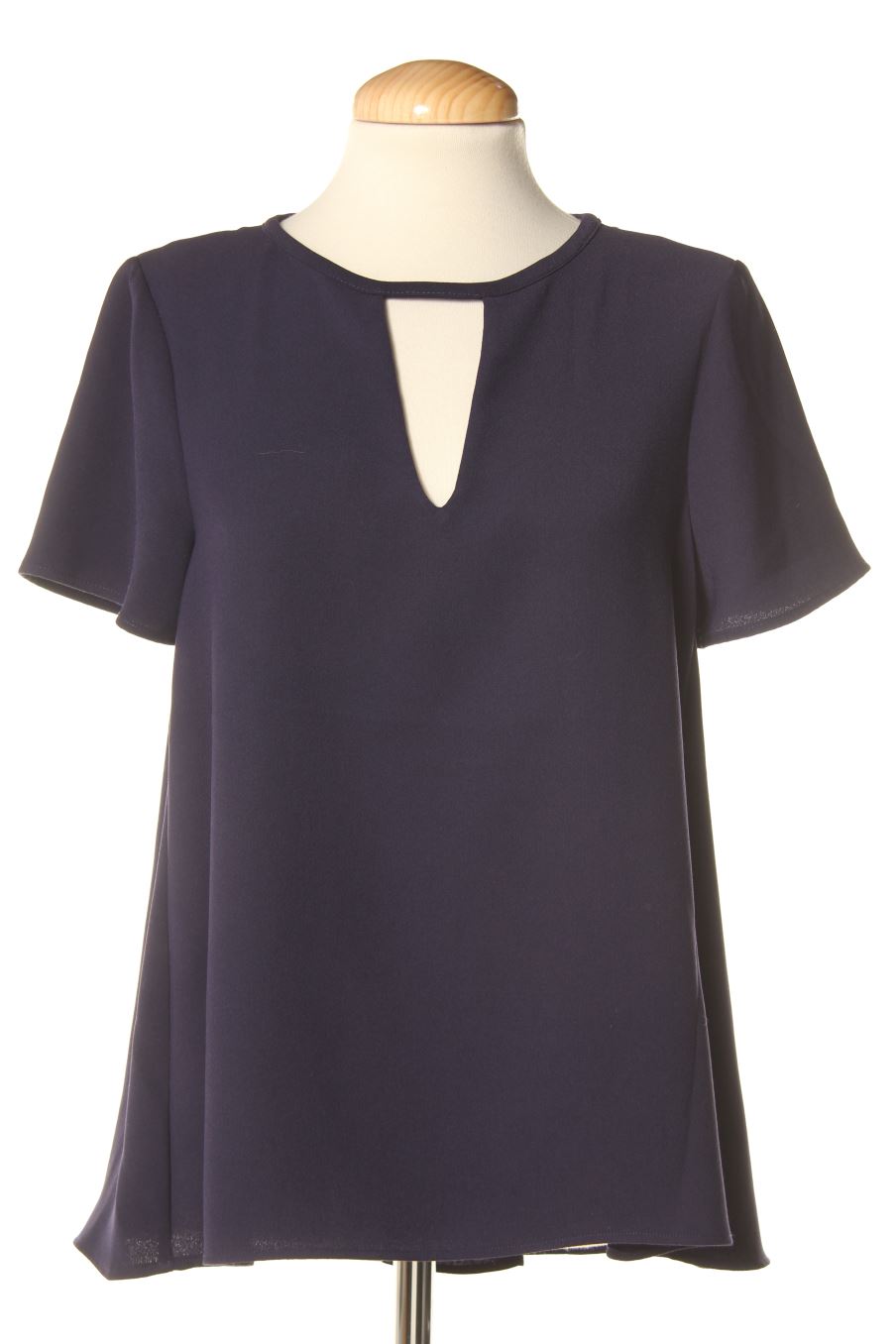 Blusa de manga corta de Zapa de la talla 40, de color azul marino