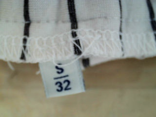 Pantalon Casual Only de la taille S, de couleur rayures