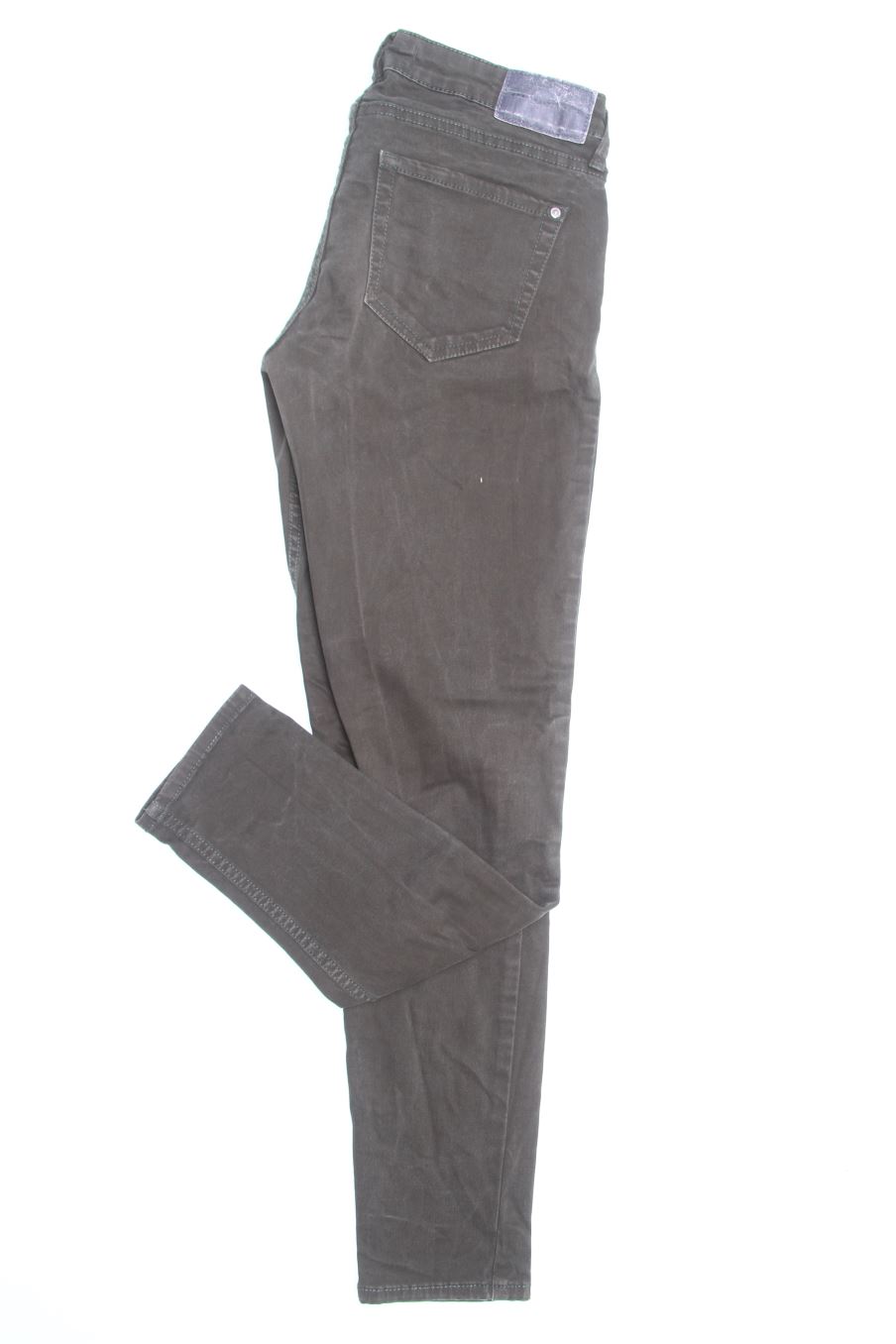 Jeans Mango de la taille 34, de couleur vert de denim