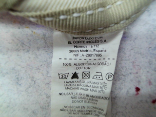 Shorts Fórmula Joven de la taille 36, de couleur beige