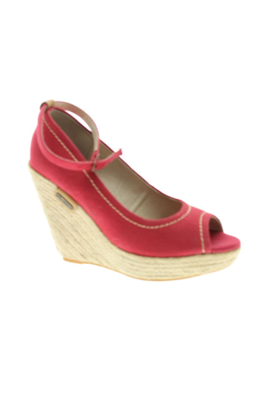 Plataformas de Pepe Jeans de la talla 40, de color rojo de