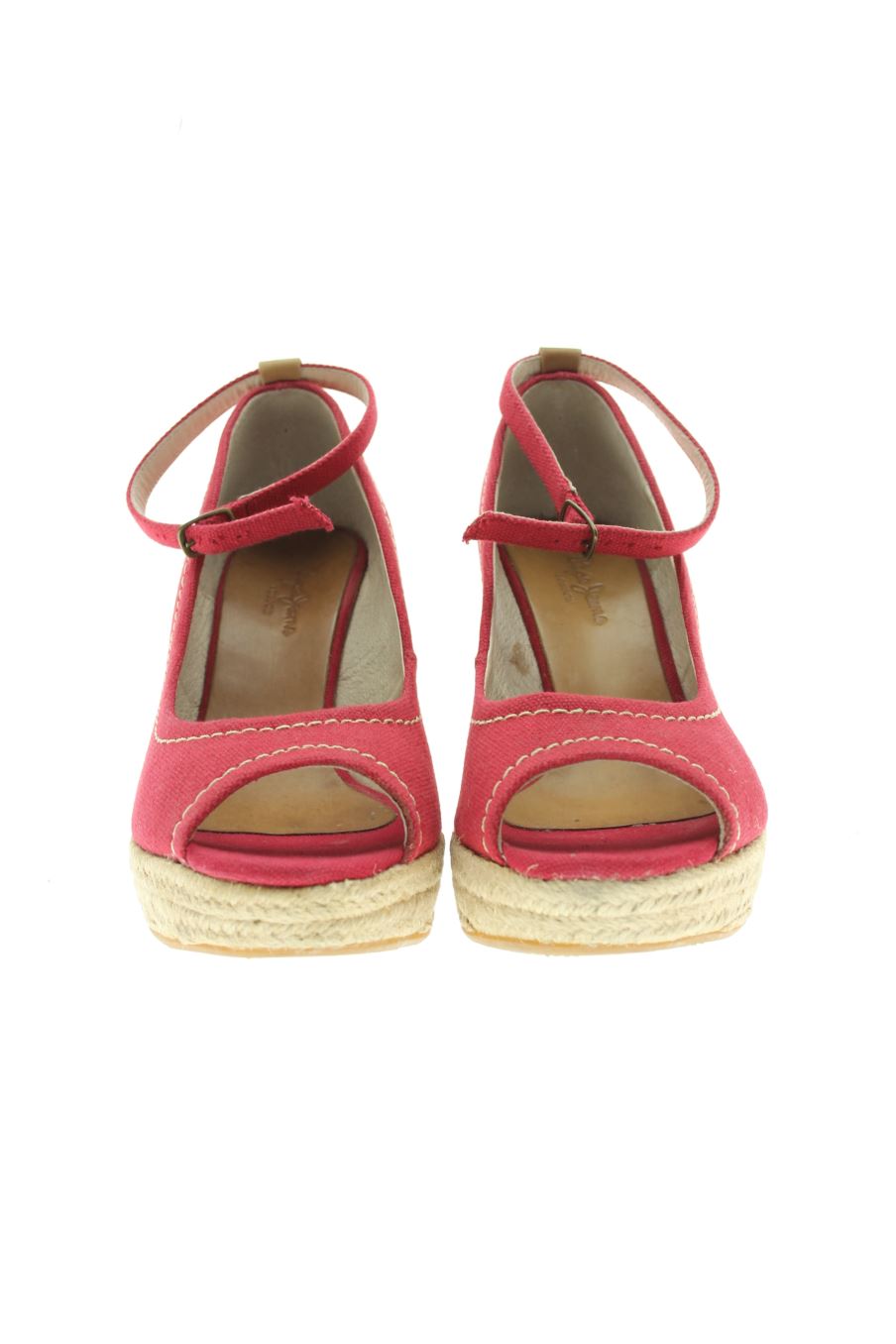 Plataformas de Pepe Jeans de la talla 40, de color rojo de