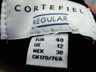 Jeans von Cortefiel Größe 40, Farbe Schwarz, aus Jeanskleidung für