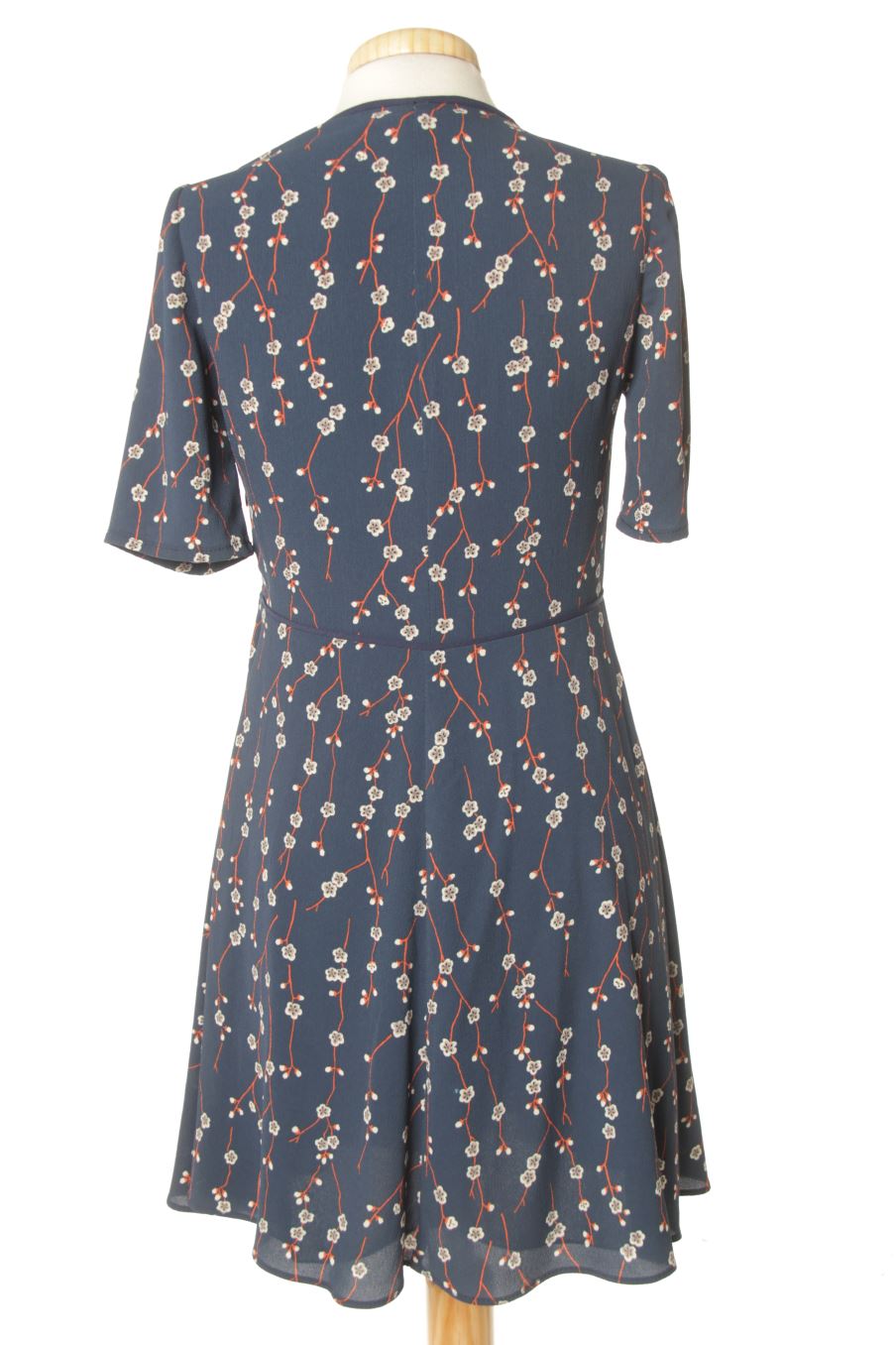 Robe casual Tintoretto de la taille 36, de couleur bleu marine