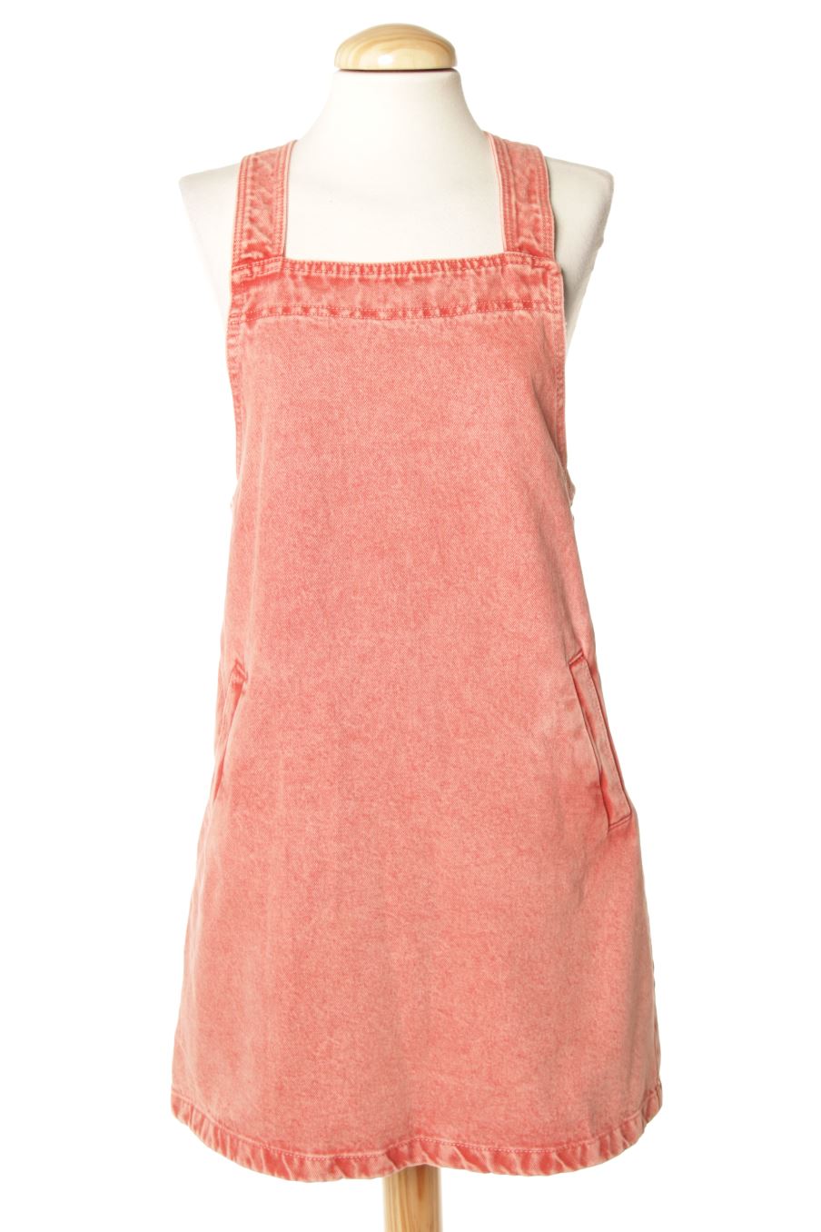 Robe casual Mango de la taille S, de couleur rouge de denim