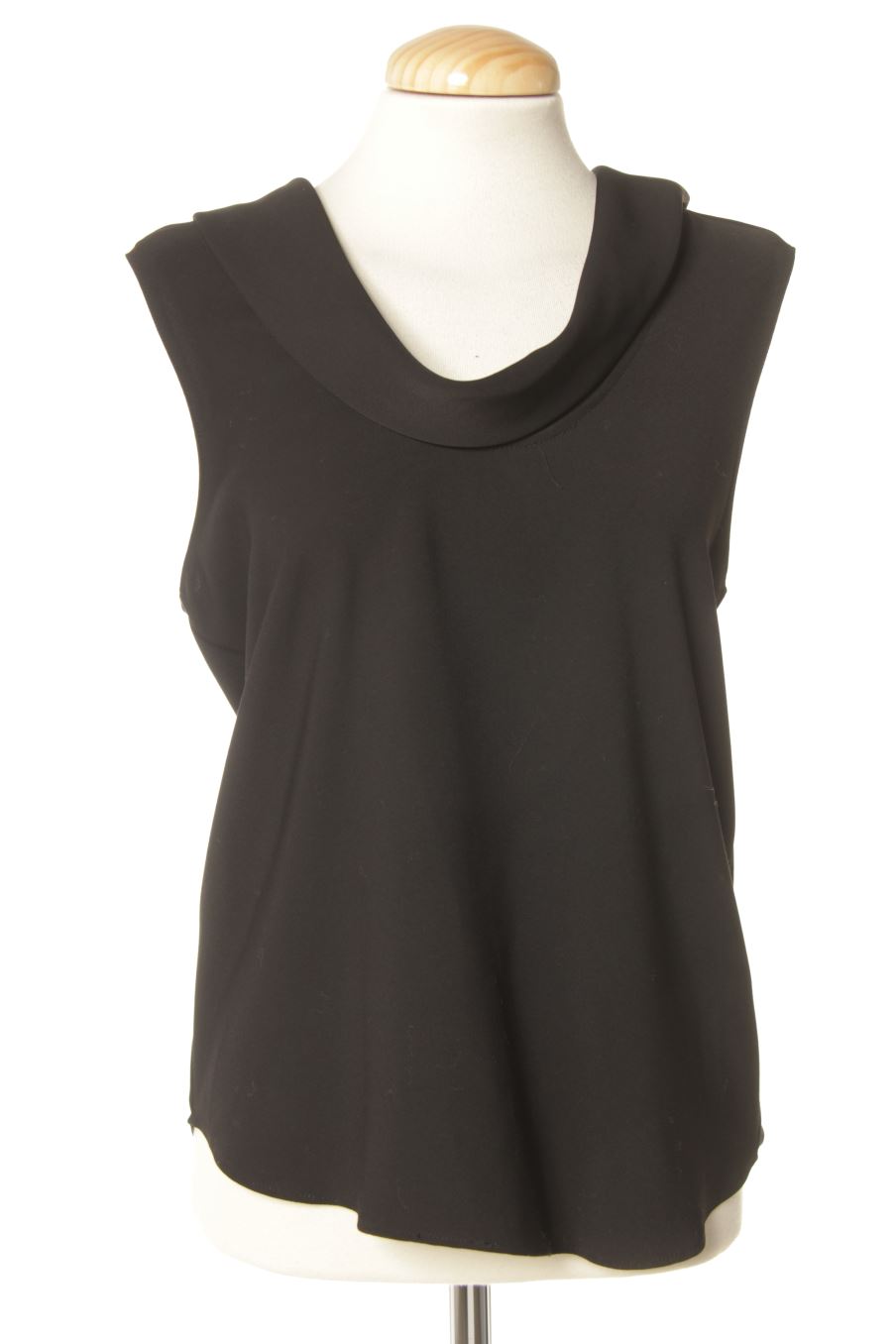 Blusa de manga corta de Zara de la talla XS, de color negro