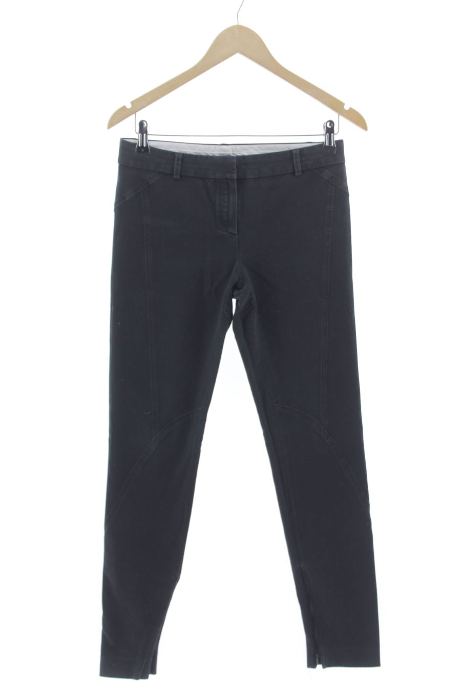 Jeans de Massimo Dutti de la talla 38, de color nero