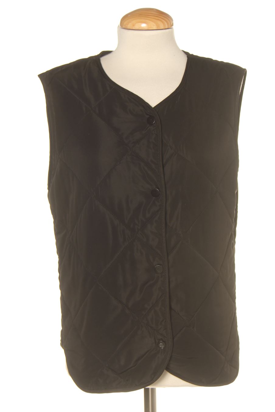 Chaleco de abrigo de Muse de la talla S, de color negro