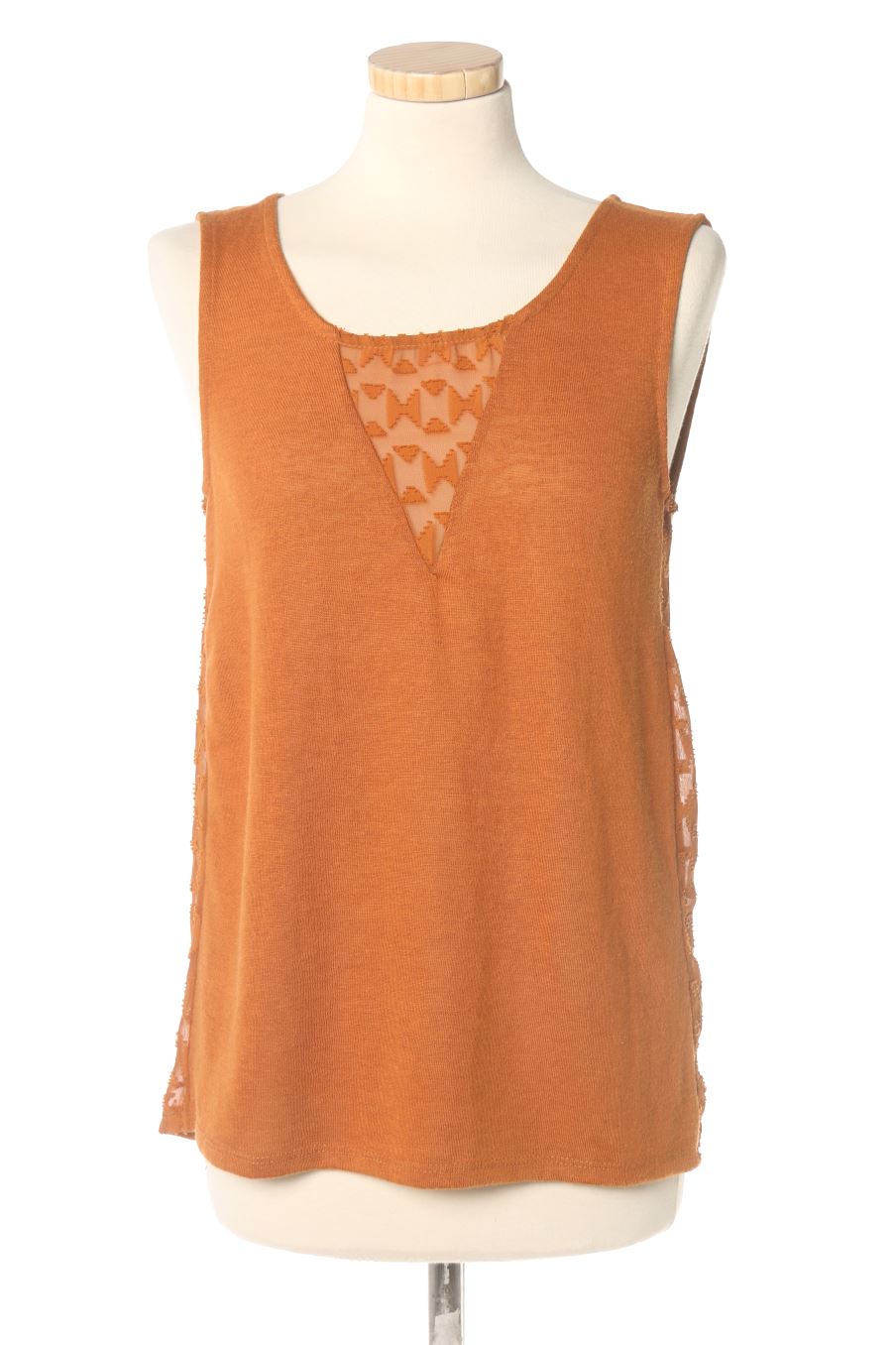 Top Yessica (C&A) de la taille XS, de couleur marron