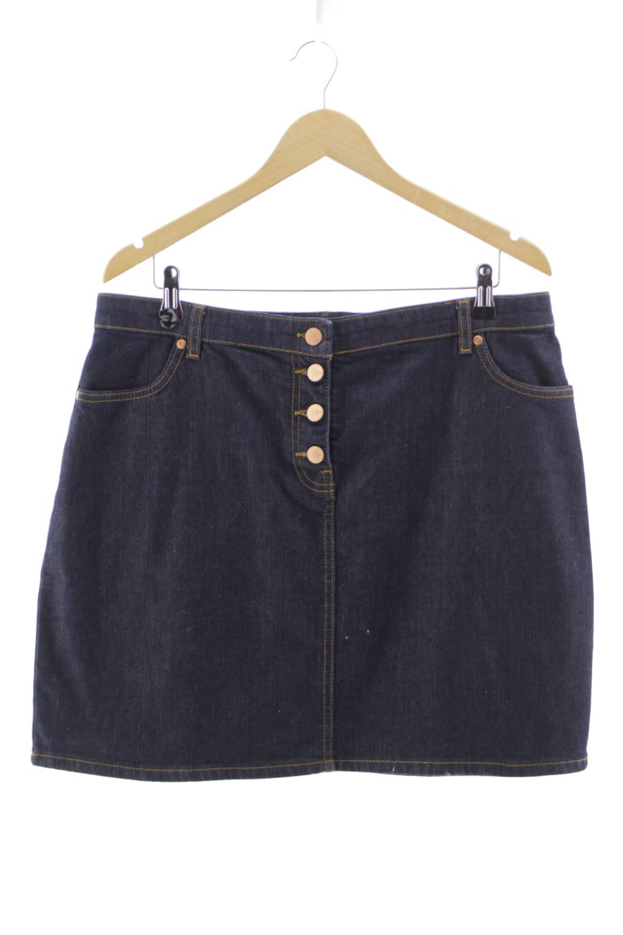 Faldas de Oasis de la talla 46, de color azul de ropa vaquera