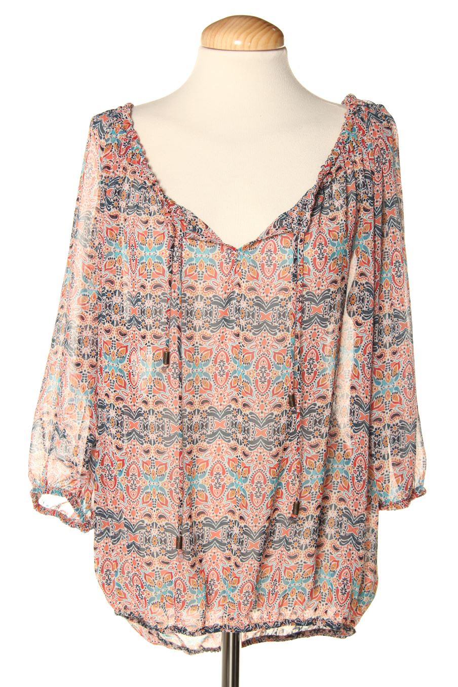 Blouse à manches longues Camaieu de la taille S, de couleur imprimés