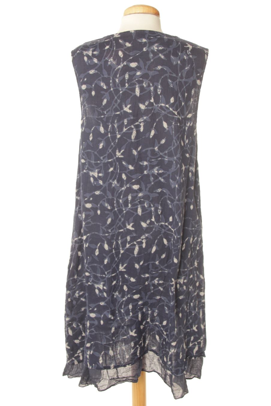 Vestido casual de Zamba de la talla 40, de color azul marino