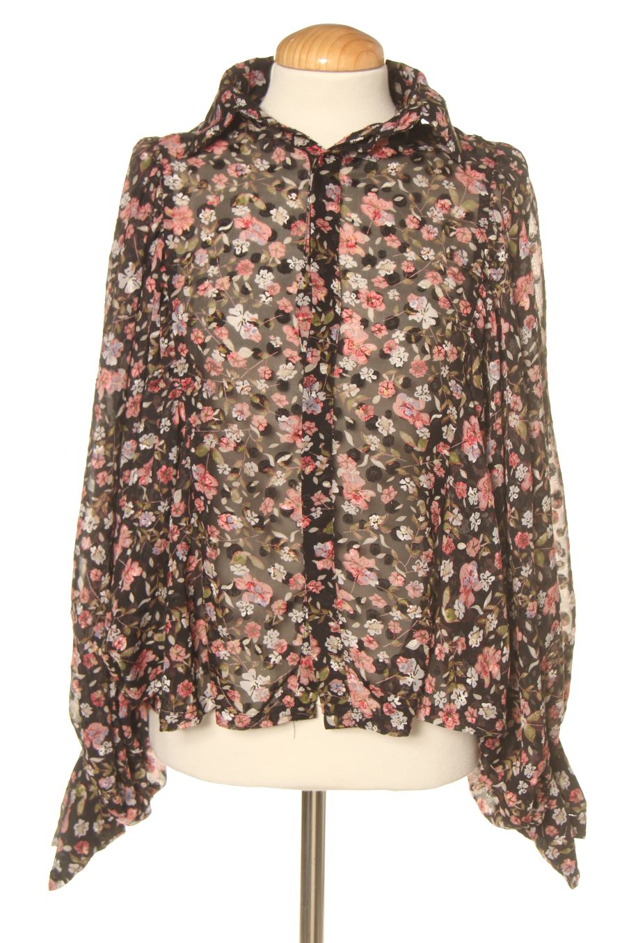 Chemise Nasty Gal de la taille 34, de couleur fleurs