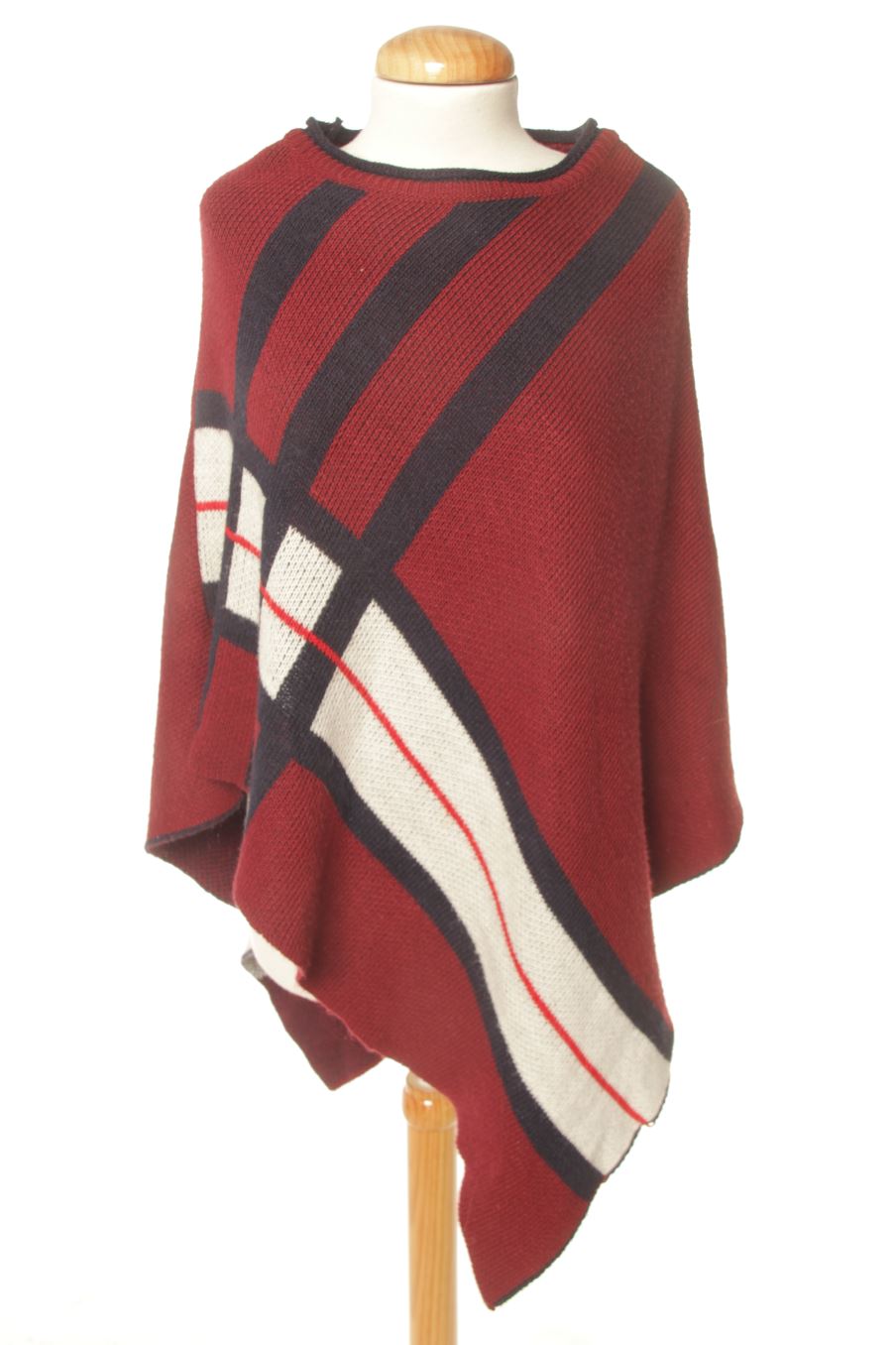 Pull Made in italy de la taille S, de couleur bordeaux