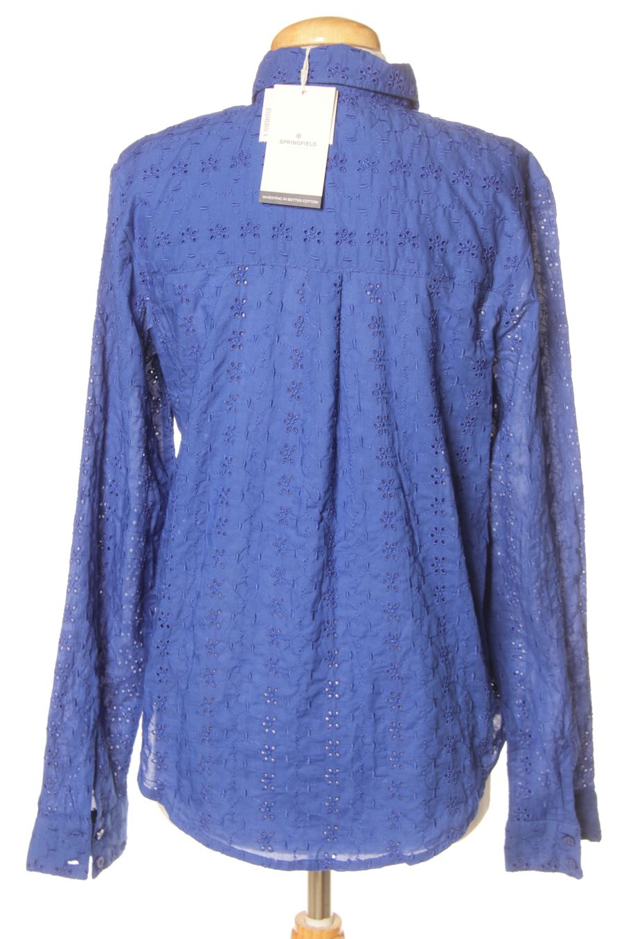 Chemise Springfield de la taille 38, de couleur bleu