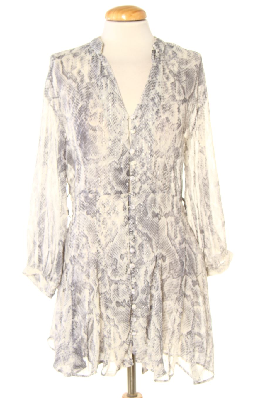 Robe casual Zara de la taille M, de couleur animal print