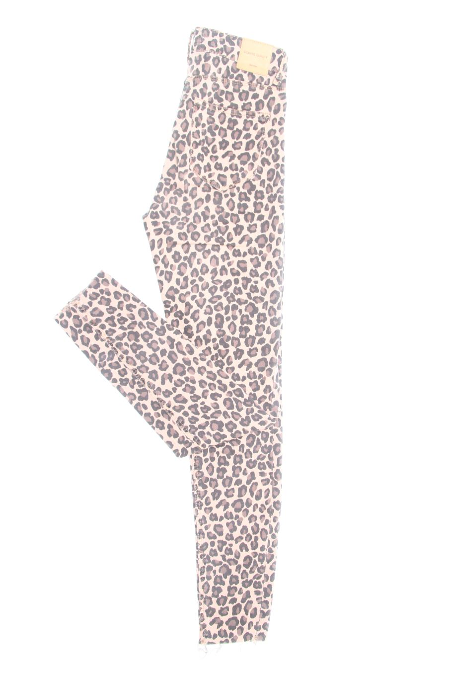 Jeans Bershka de la taille 34, de couleur animal print de denim