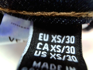 Jeans Vero moda de la taille XS, de couleur bleu marine de denim