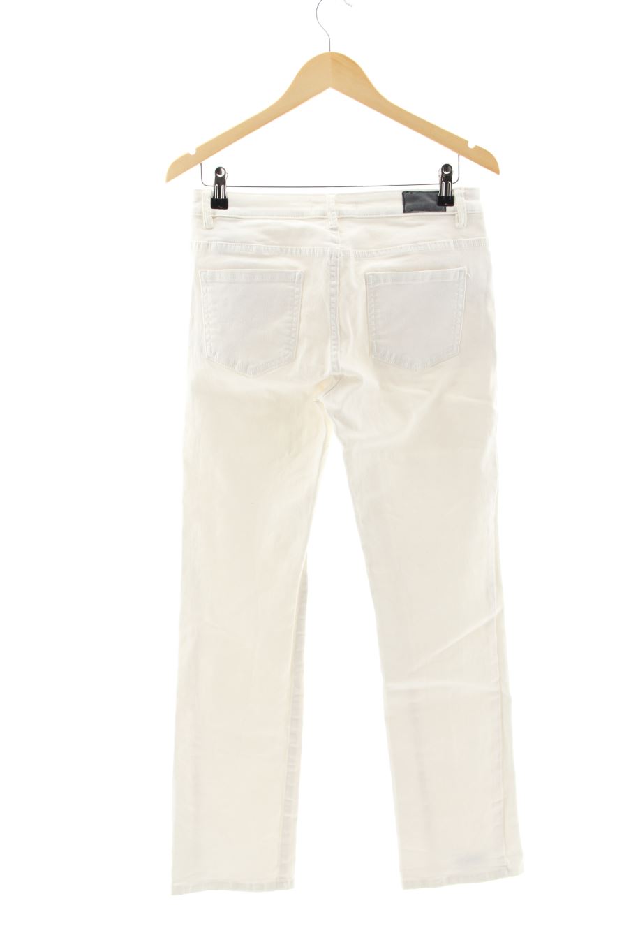 Jeans Promod de la taille 40, de couleur blanc de denim