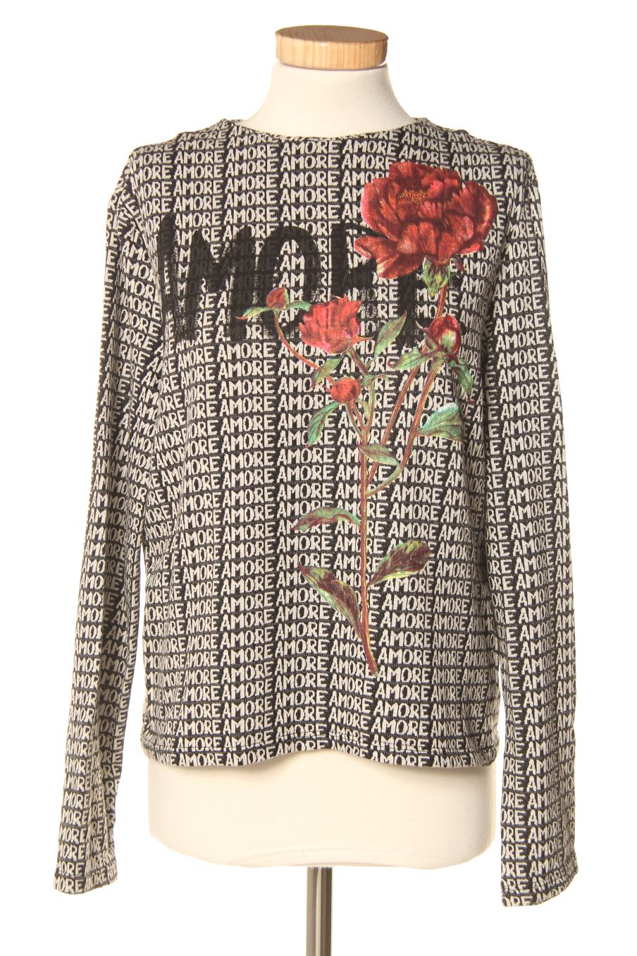 Desigual Camiseta Mujer Tul Tapestry M. Christian Lacroix, Acabados de material